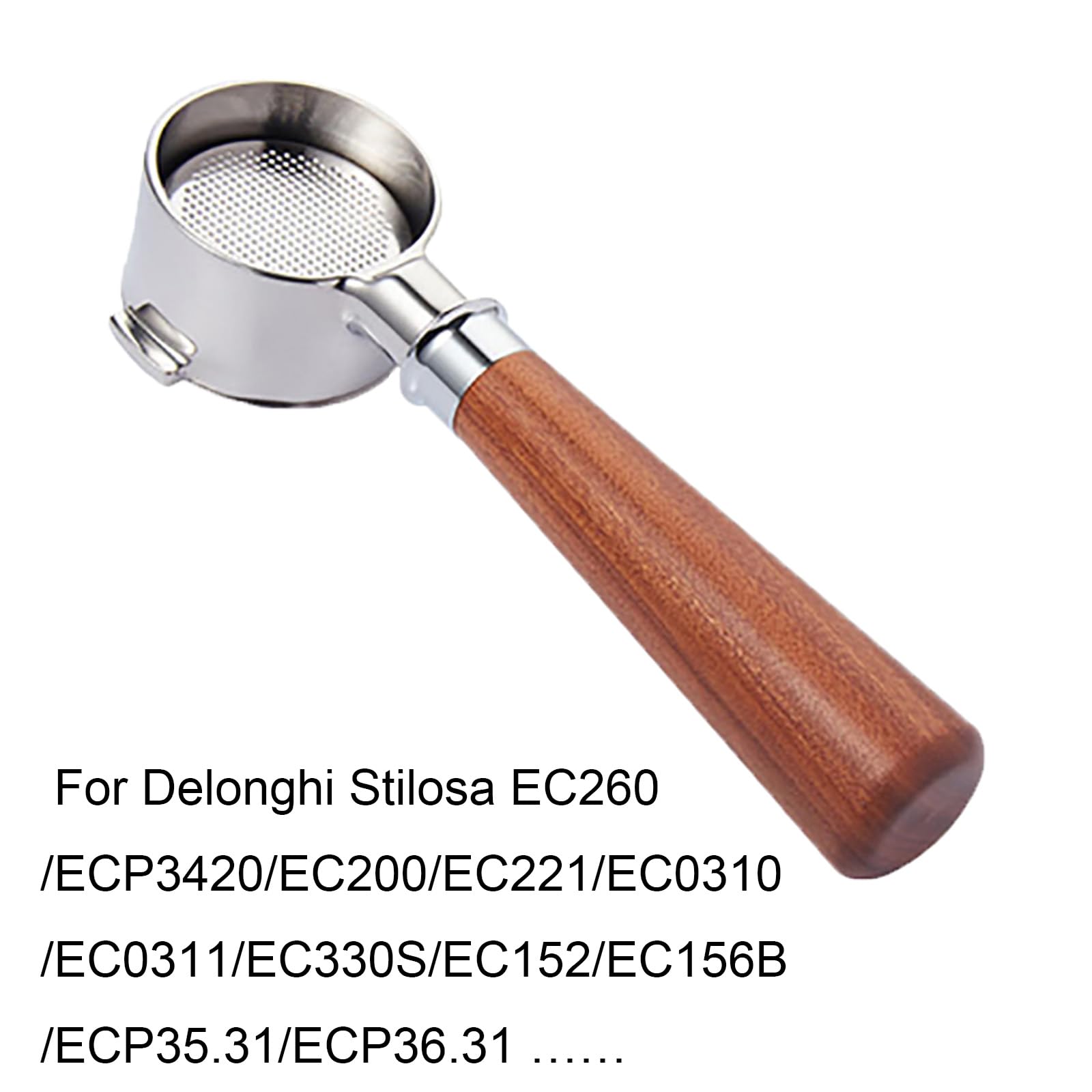 Amazon | 51mm 底なしポルタフィルターホルダー 漏斗バスケット